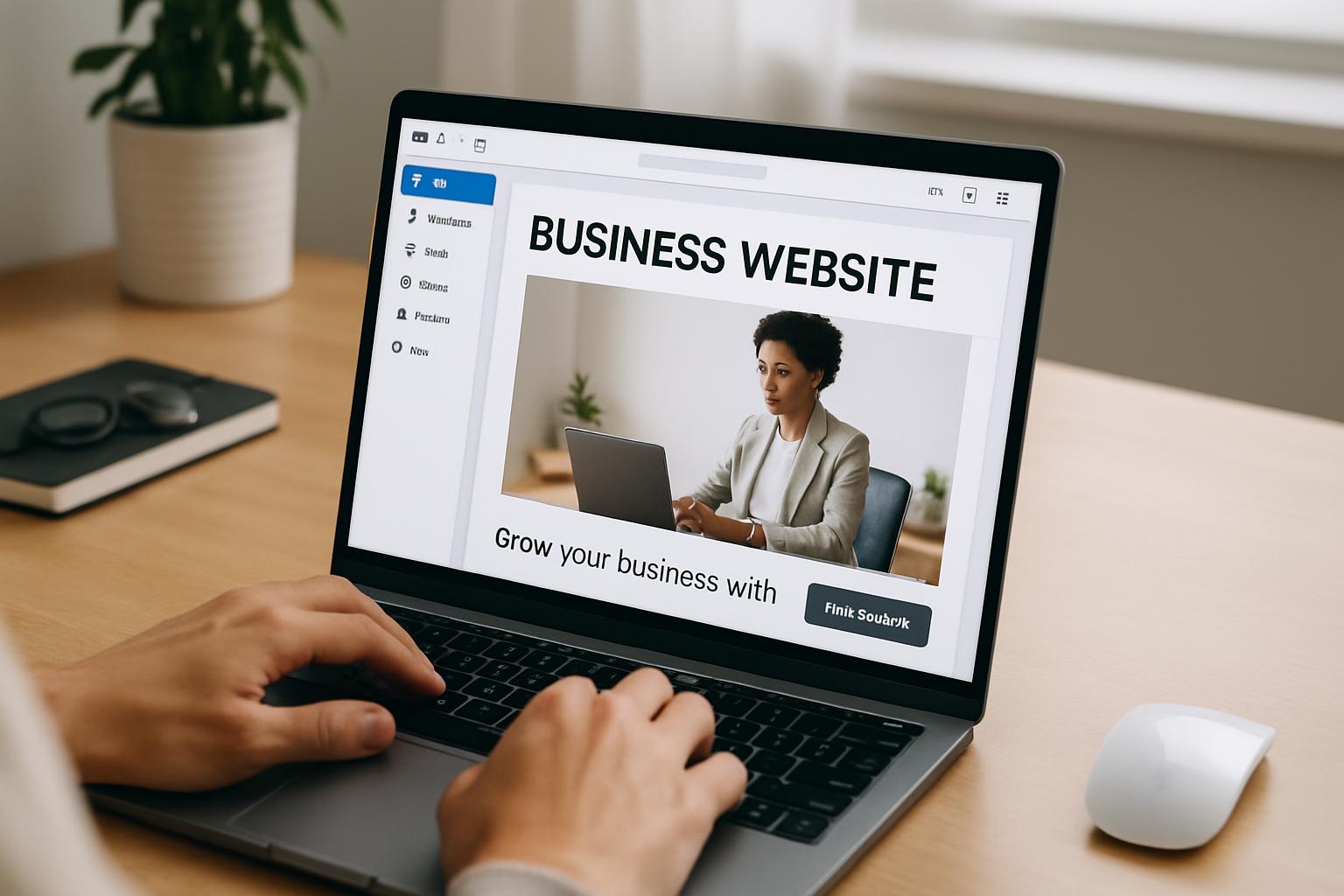 website builder, create website online, business website platform, CMS for business